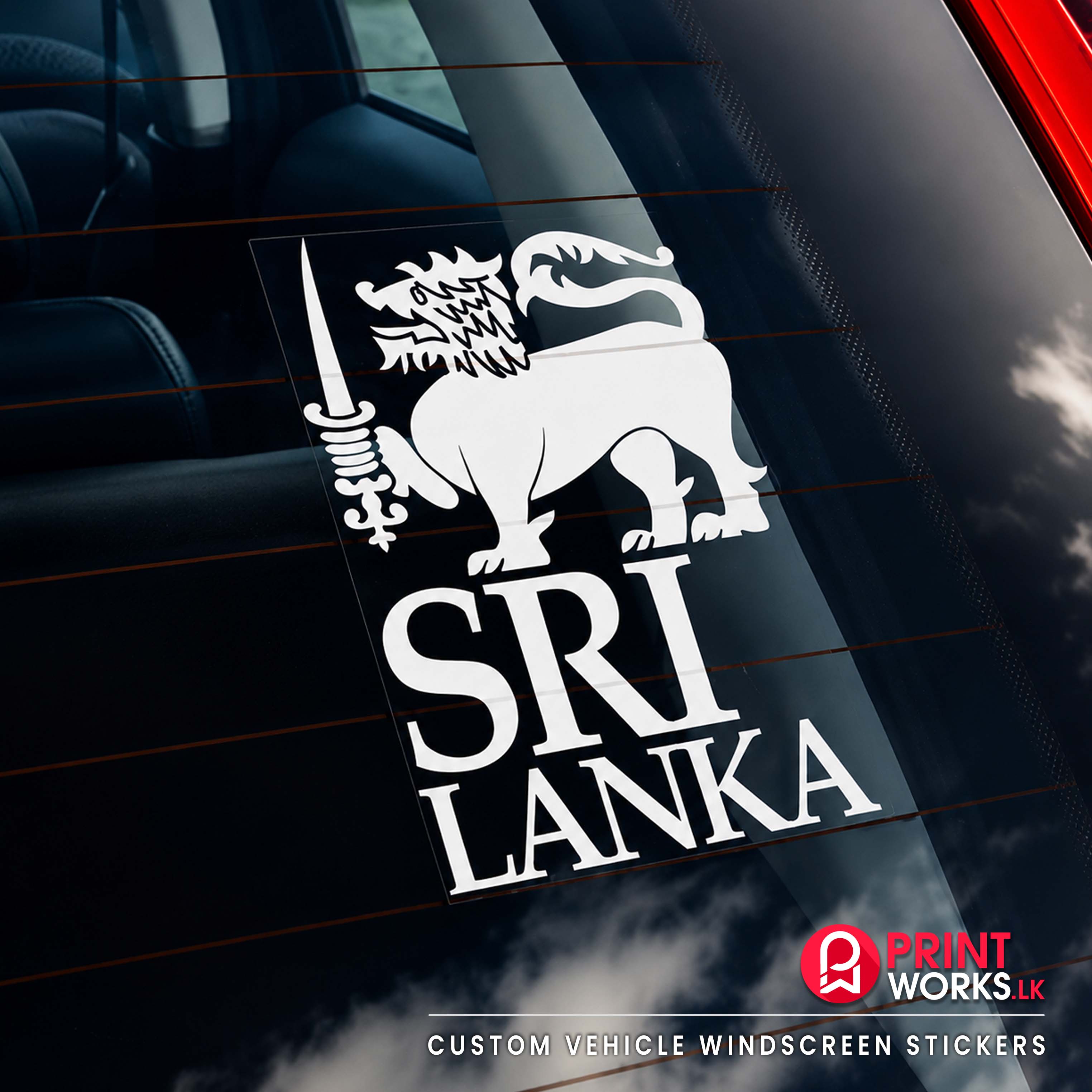 Custom Vehicle Windscreen Stickers