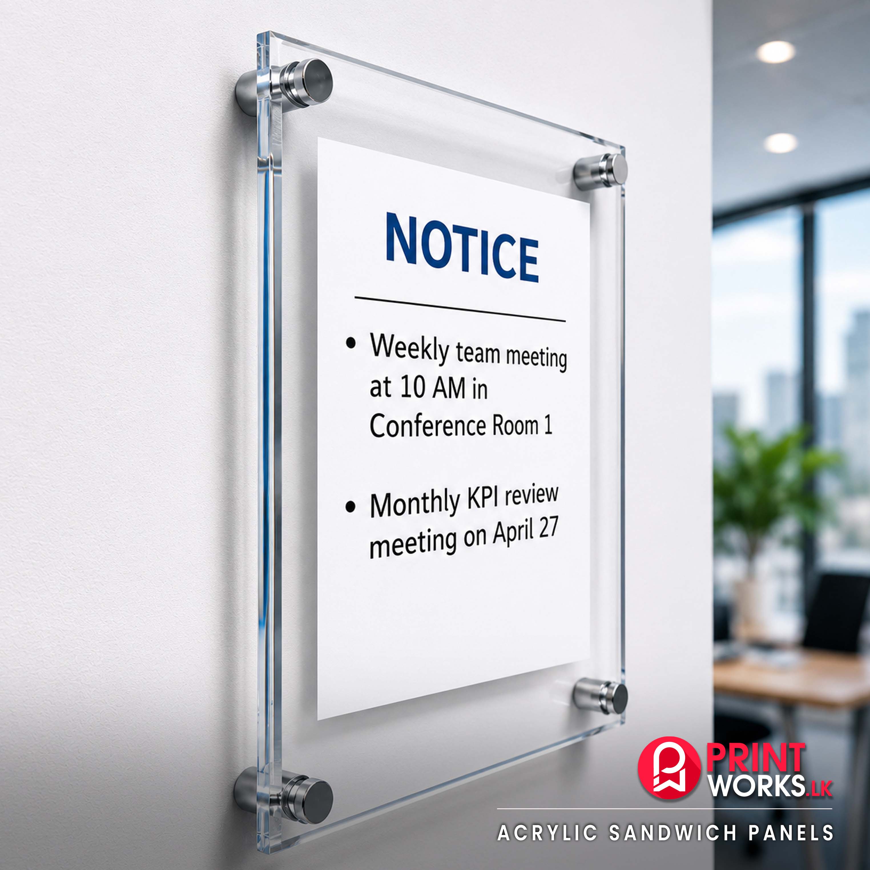 Acrylic Sandwich Panels