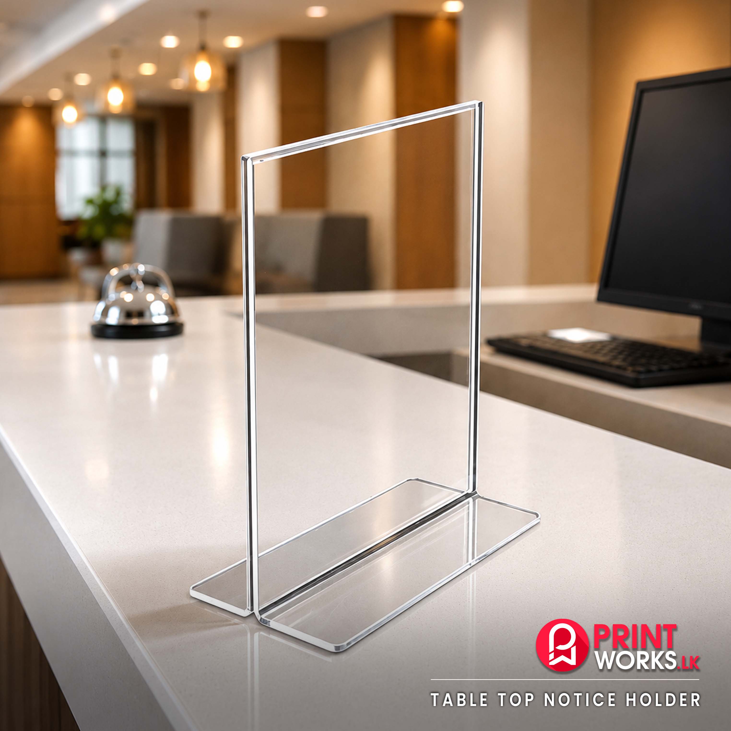 table-top-notice-holder