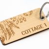Wooden Key Tags