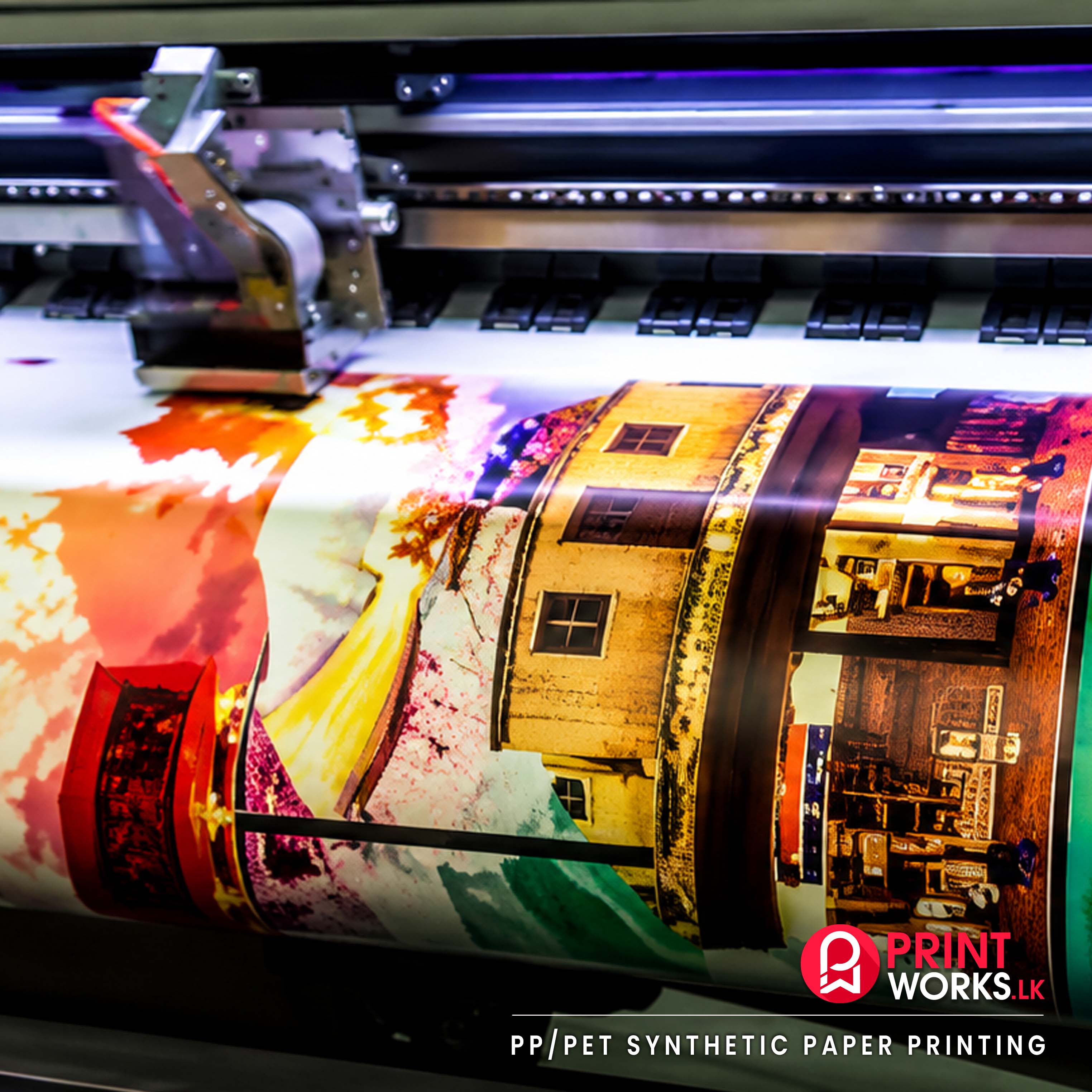 PP/PET Synthetic Paper Printing