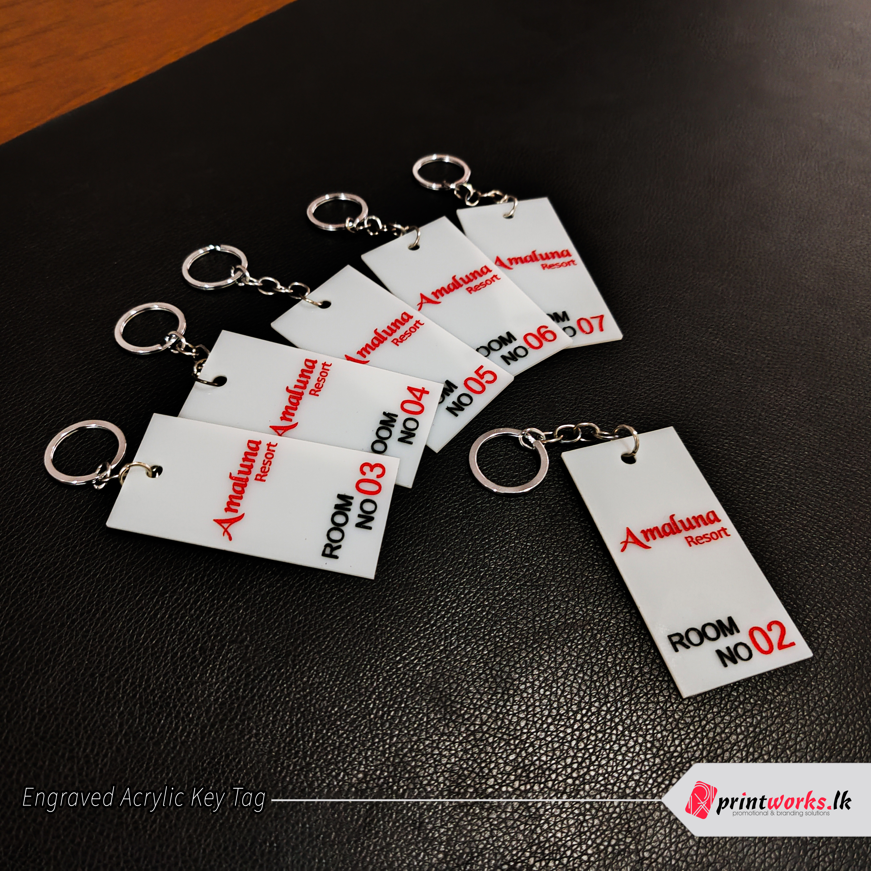 Acrylic Key Tags
