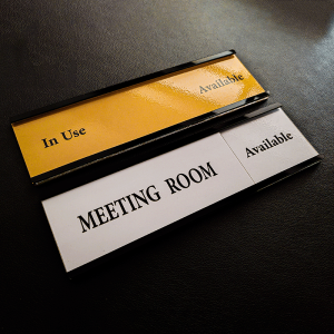 Vacant & Occupied Door Signs