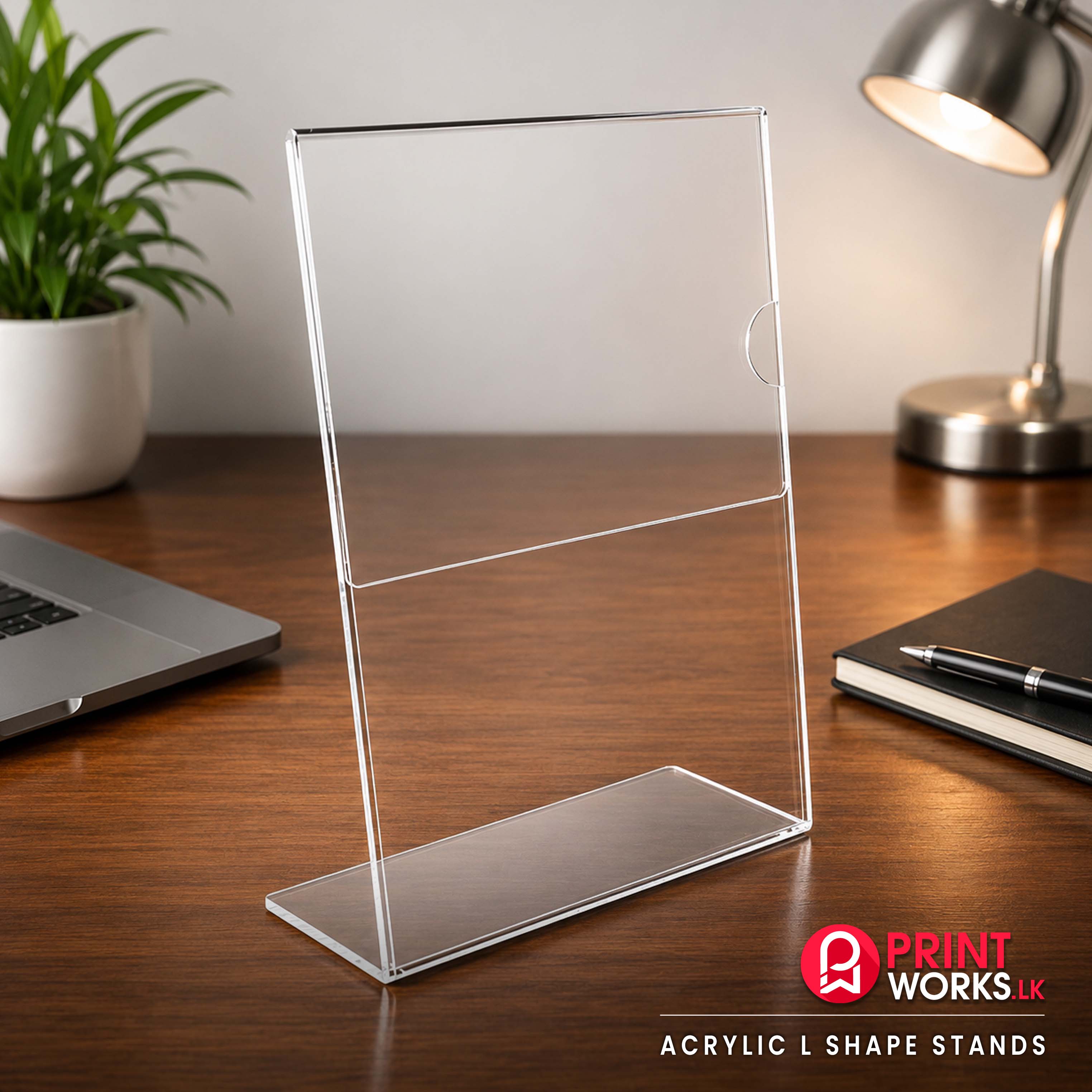 Acrylic L Shape Stands