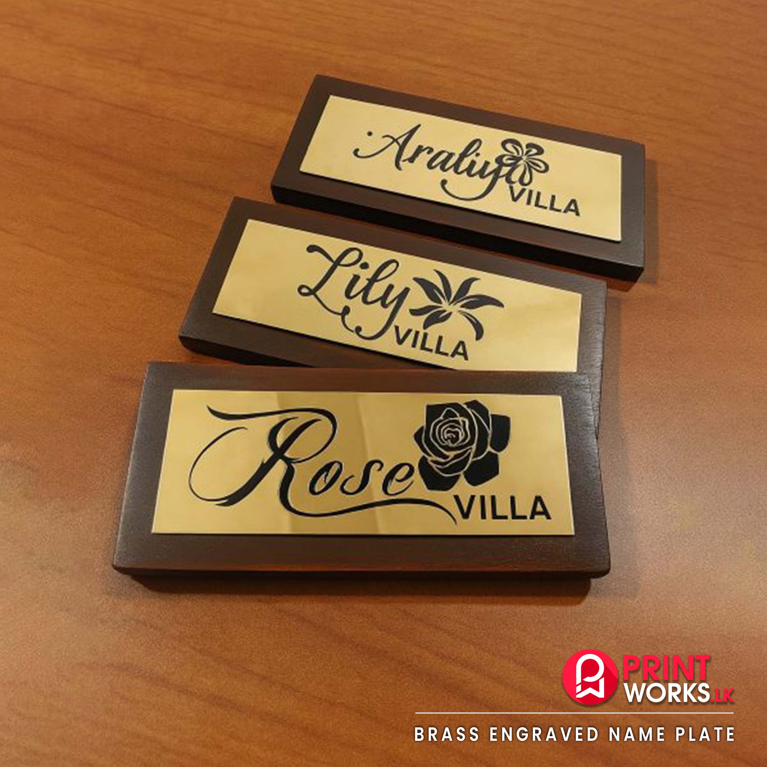 Brass Engraved Name Plate