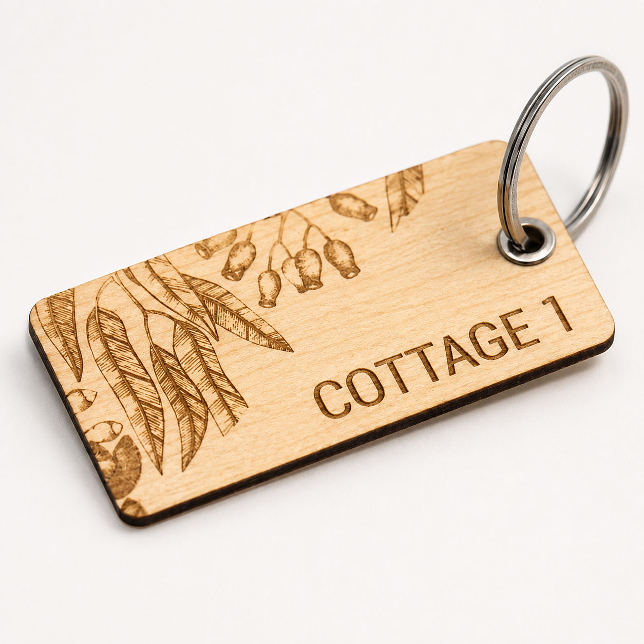 Wooden Key Tags