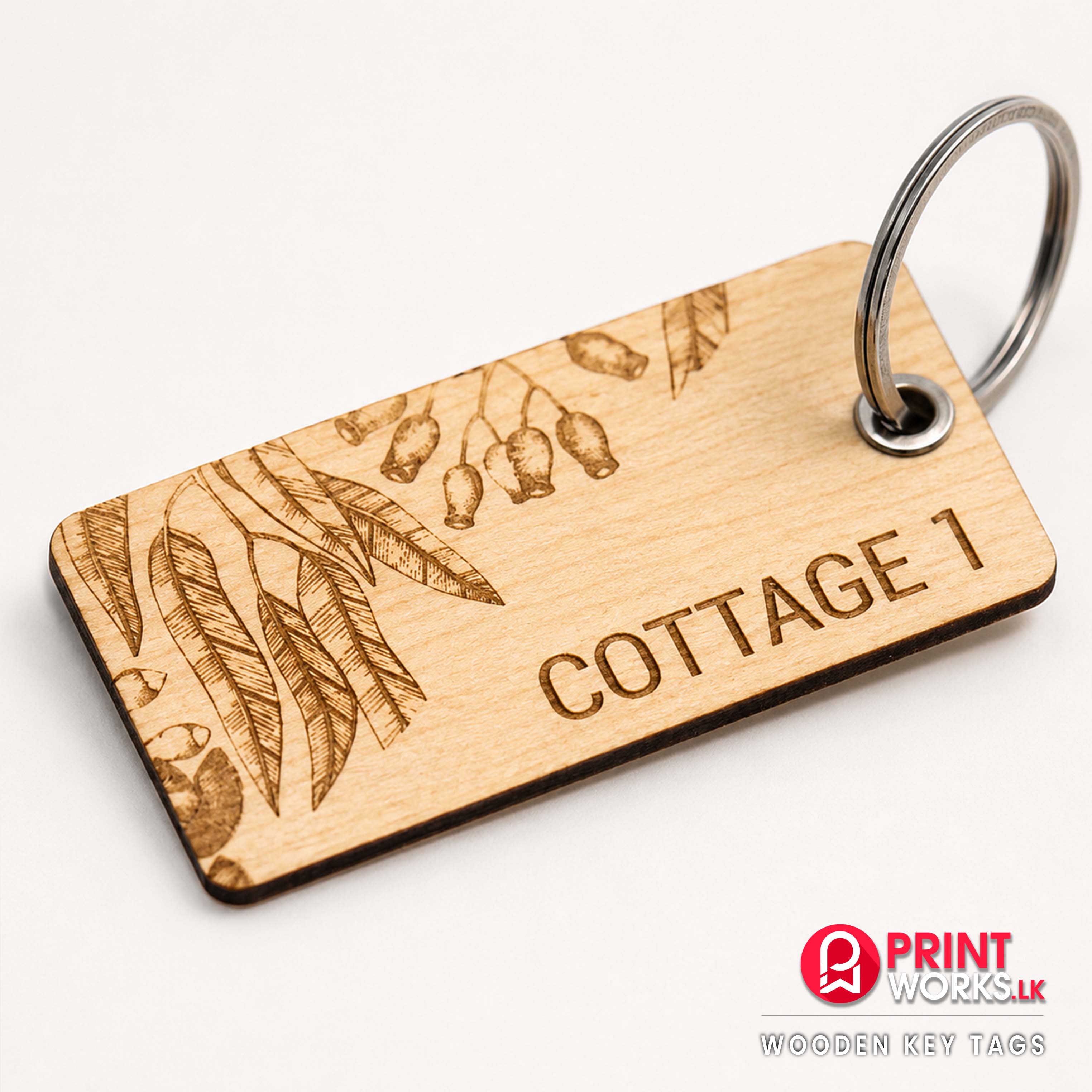 Wooden Key Tags