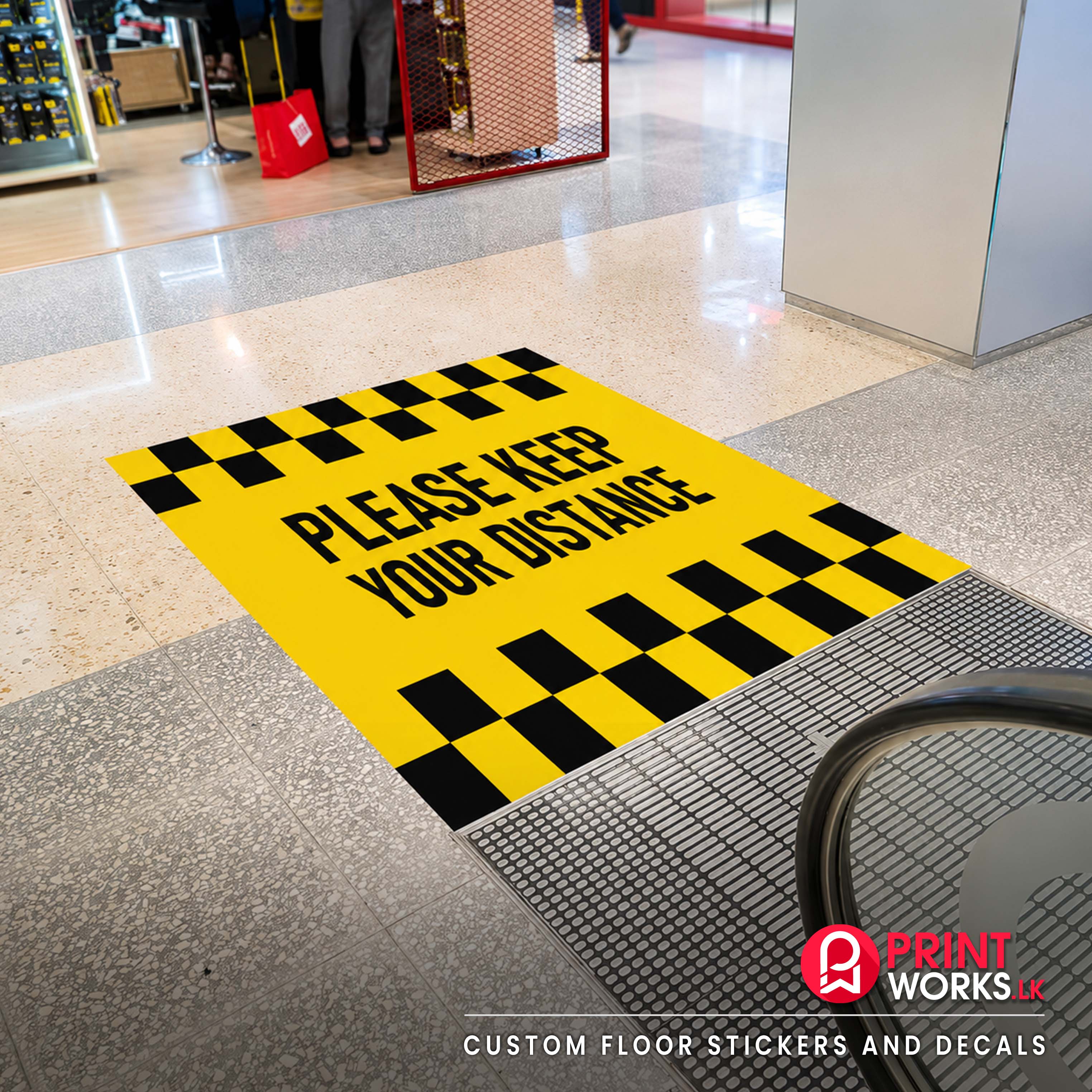 Custom Floor Stickers and Decals
