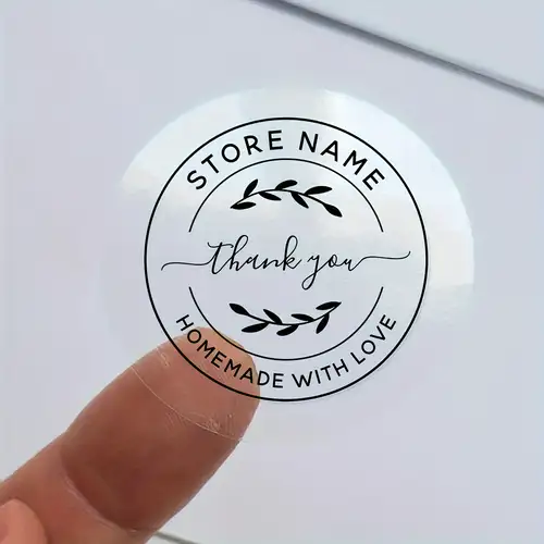 Printed Transparent Stickers