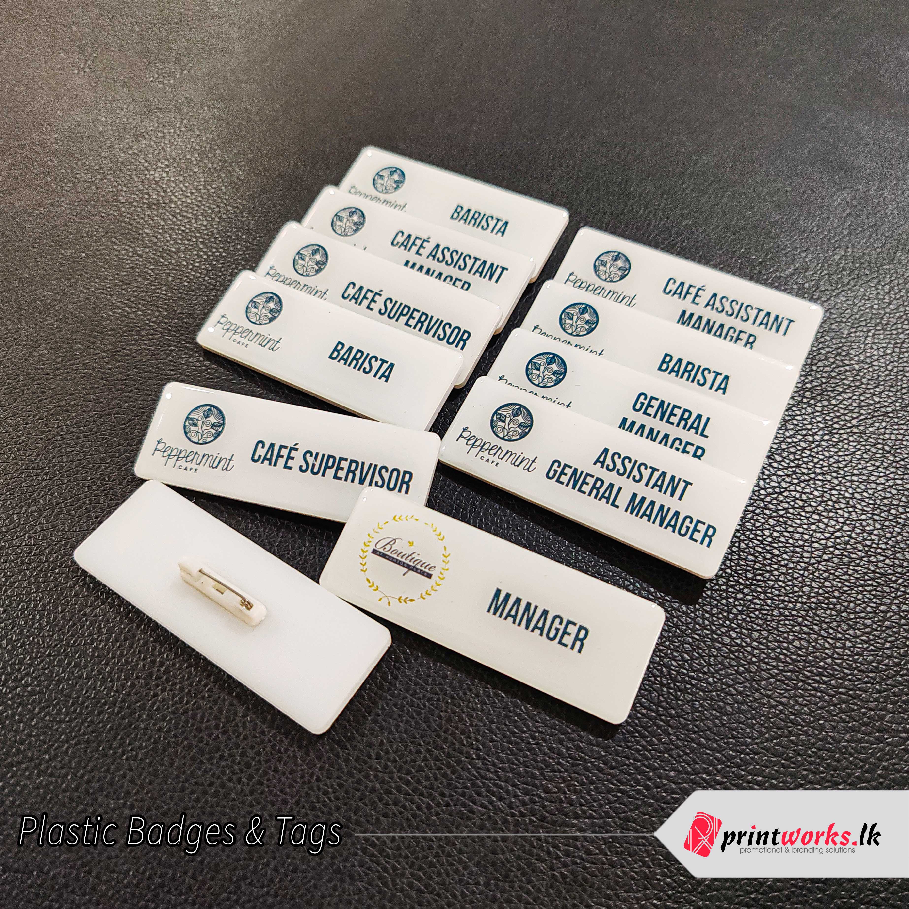 Acrylic Name Badges