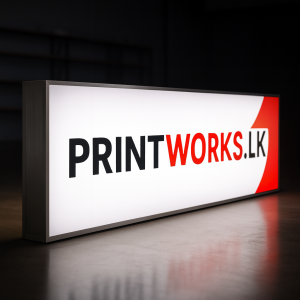 Backlit flex printing