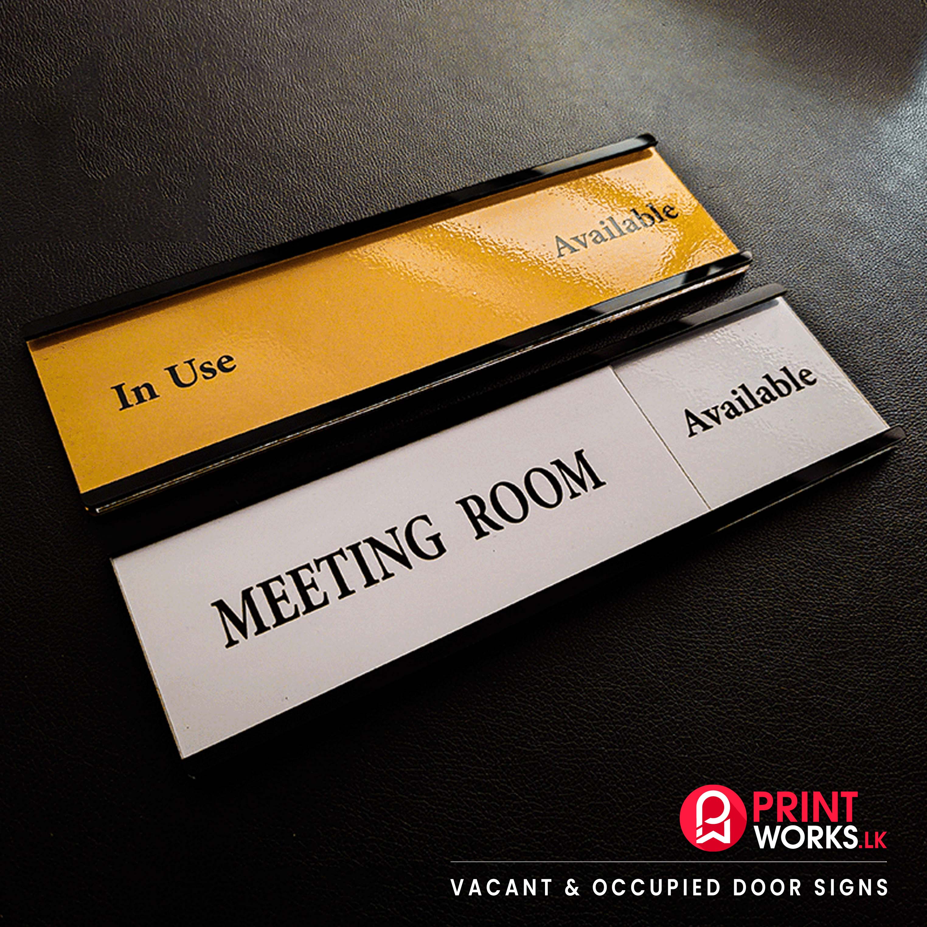 Vacant & Occupied Door Signs