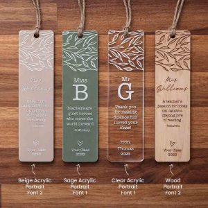 Acrylic Bookmarks