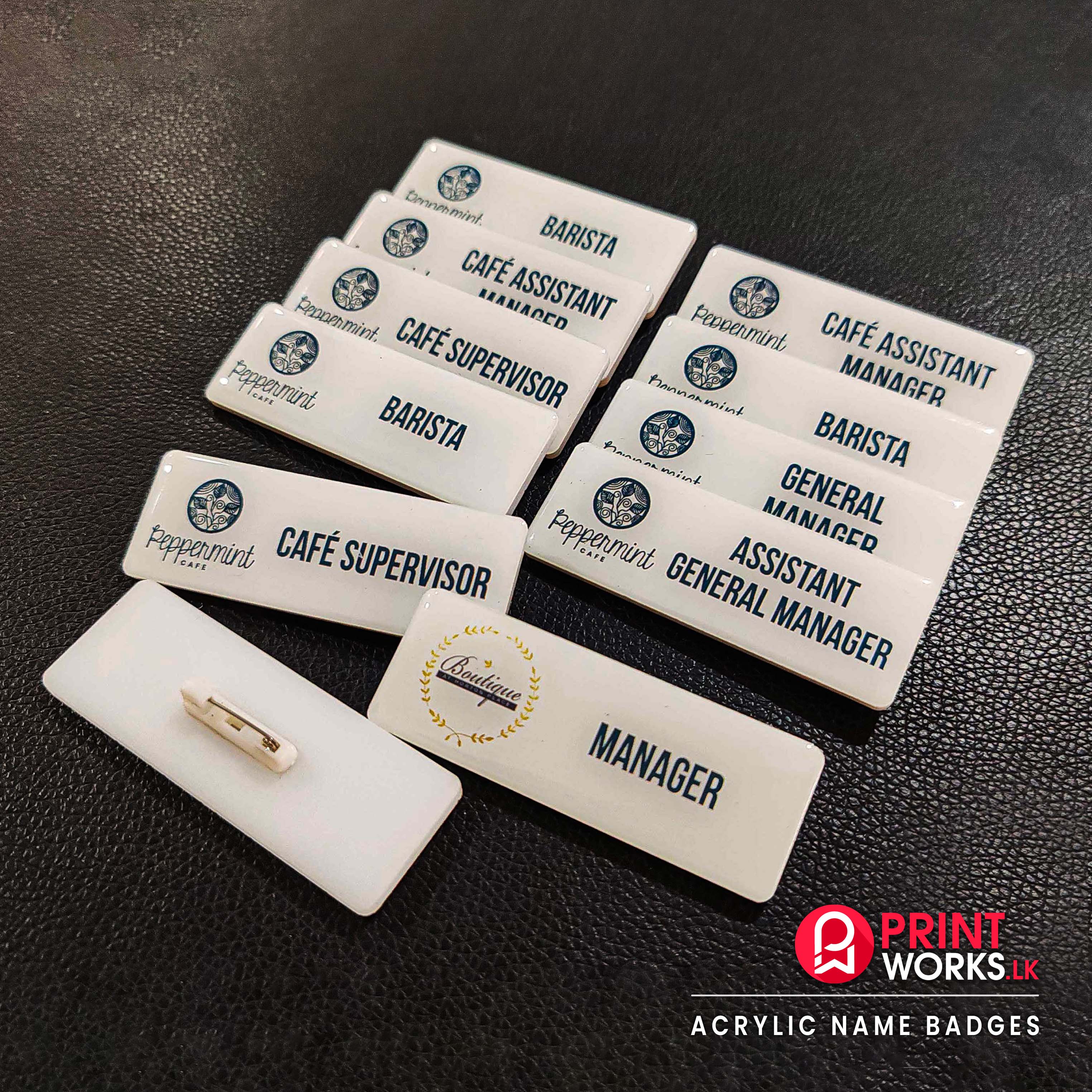 Acrylic Name Badges