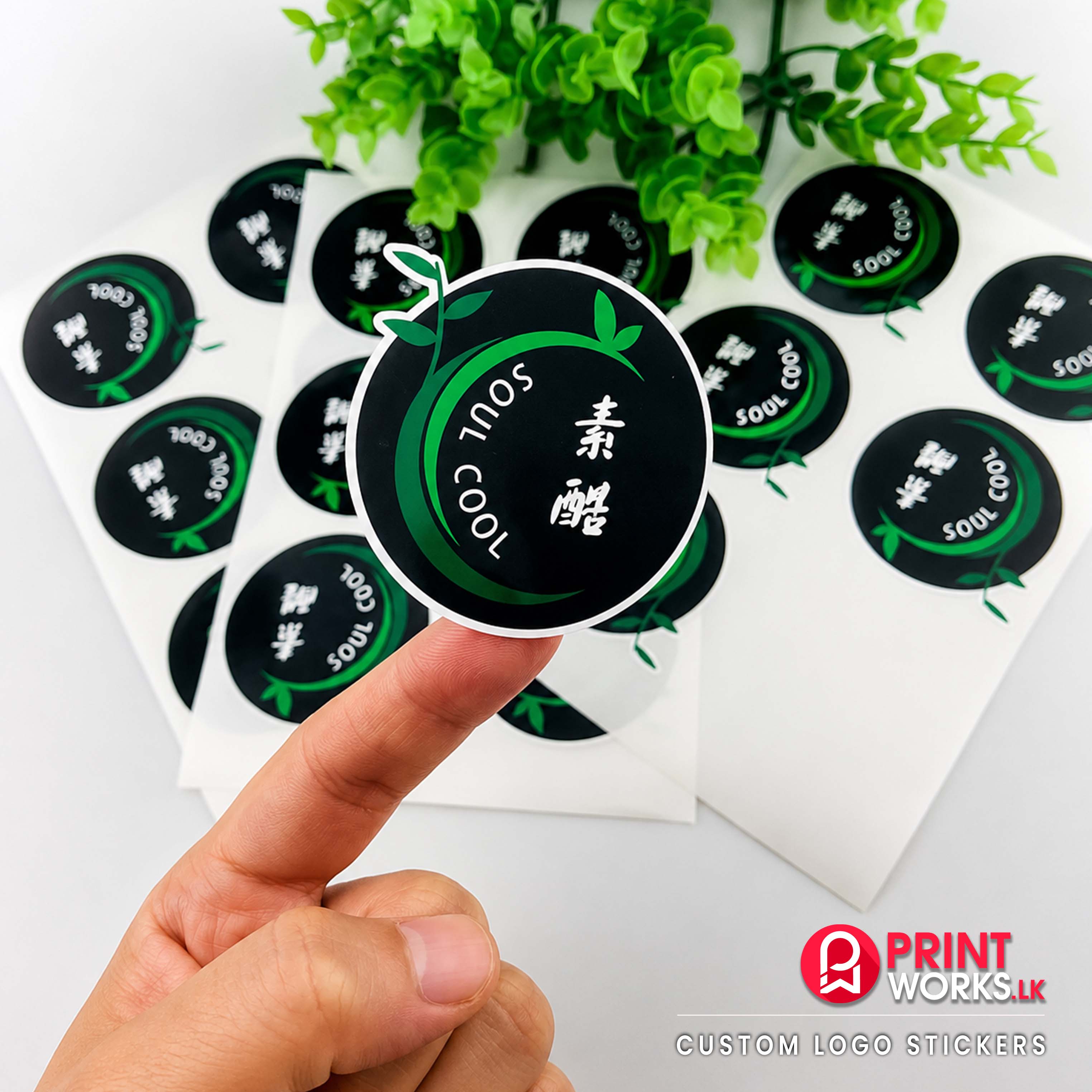 Custom Logo Stickers